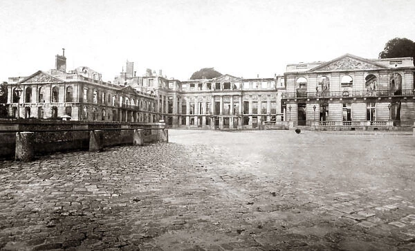 Palace at St Cloud, Franco-Prussian War 1871