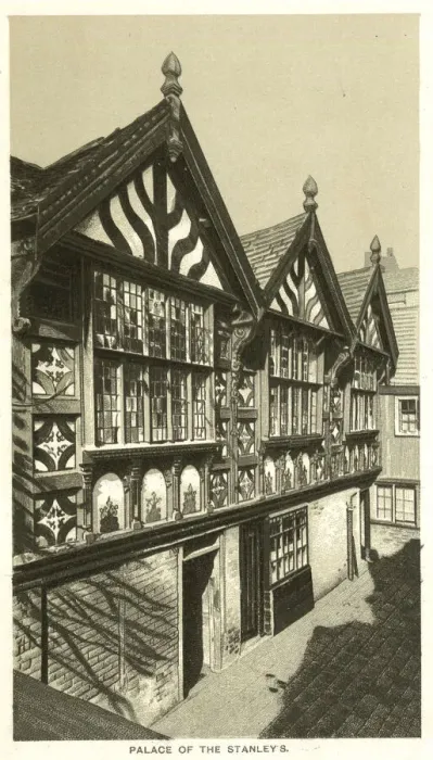 Framed Print : Palace of the Stanleys, Chester Framed Print : Palace of the Stanleys, Chester