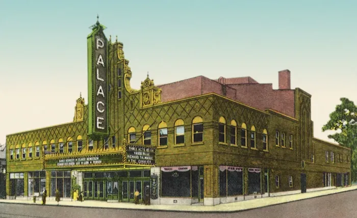 Framed Print : Palace Theater. Marion. Date: 1945 Framed Print : Palace Theater. Marion. Date: 1945