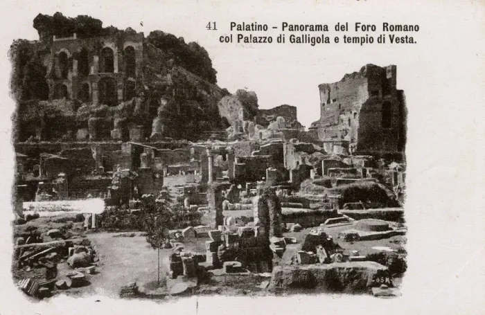 Framed Print : Palace of Tiberius and Caligula - Forum, Rome Framed Print : Palace of Tiberius and Caligula - Forum, Rome
