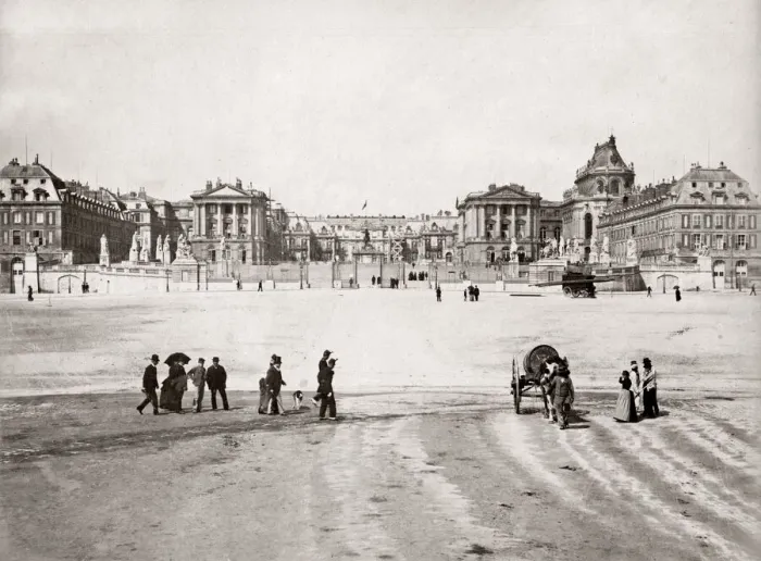 Framed Print : Palace of Versailles, France, c. 1890s Framed Print : Palace of Versailles, France, c. 1890s