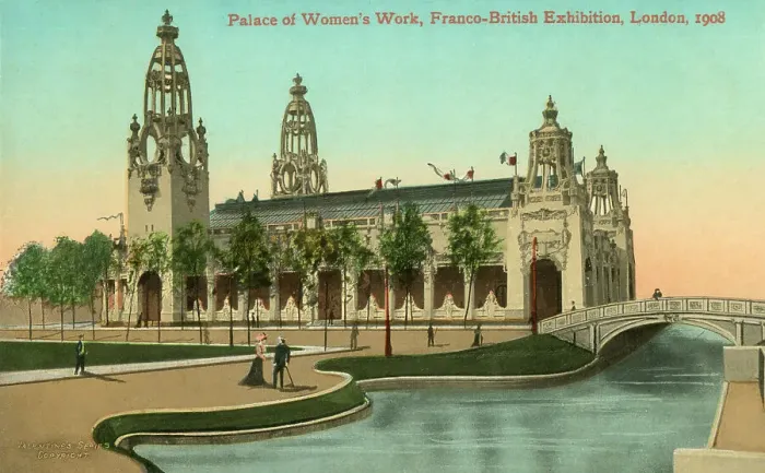 Framed Print : Palace of Women's Work - Franco-British Exhibition, London Framed Print : Palace of Women's Work - Franco-British Exhibition, London