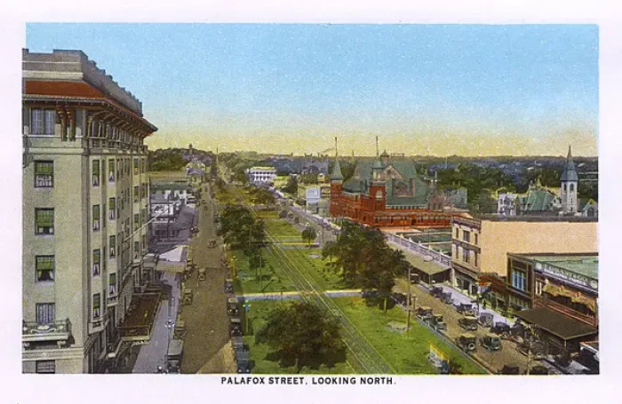 Framed Print : Palafox Street, Pensacola, Florida, USA Framed Print : Palafox Street, Pensacola, Florida, USA