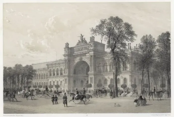 Framed Print : Palais De L industrie Framed Print : Palais De L industrie