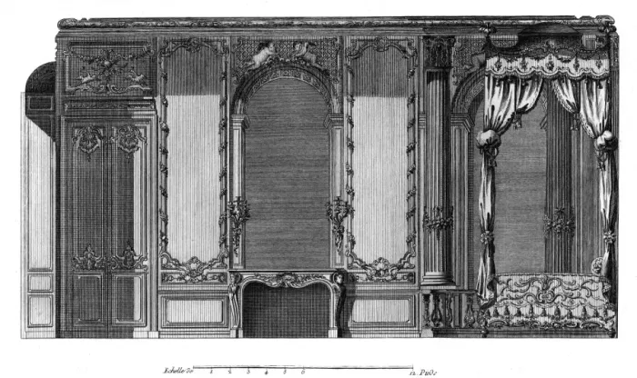 Framed Print : Palais Royal Bedroom Framed Print : Palais Royal Bedroom