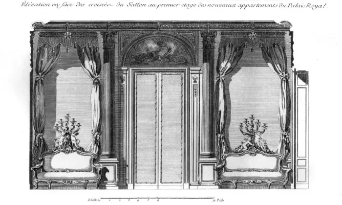 Framed Print : Palais Royal Interiors Framed Print : Palais Royal Interiors