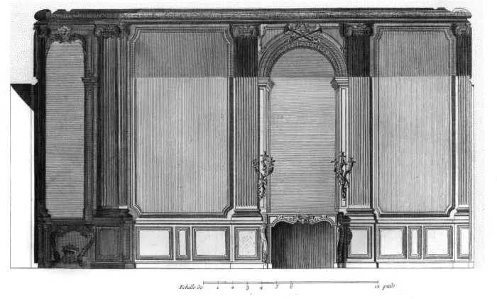 Framed Print : Palais Royal Interiors Framed Print : Palais Royal Interiors