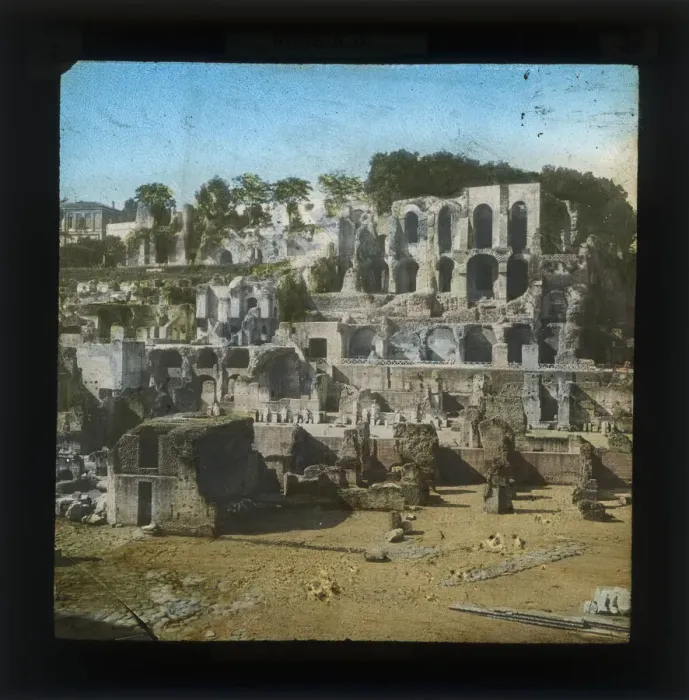 Framed Print : The Palatine Hill in Rome, Italy Framed Print : The Palatine Hill in Rome, Italy