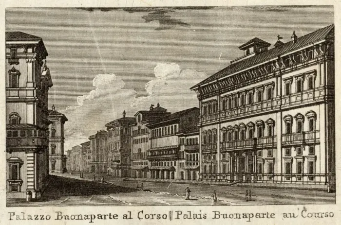 Framed Print : Palazzo Bonaparte, Rome Framed Print : Palazzo Bonaparte, Rome