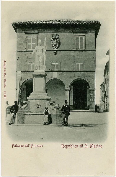 The Palazzo Pubblico (Public Palace), Republic of San Marino