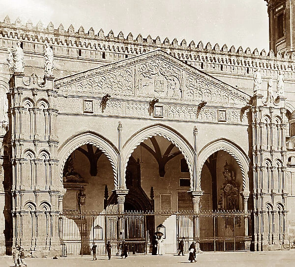 Palermo Cathedral, Sicily, Italy, early 1900s
