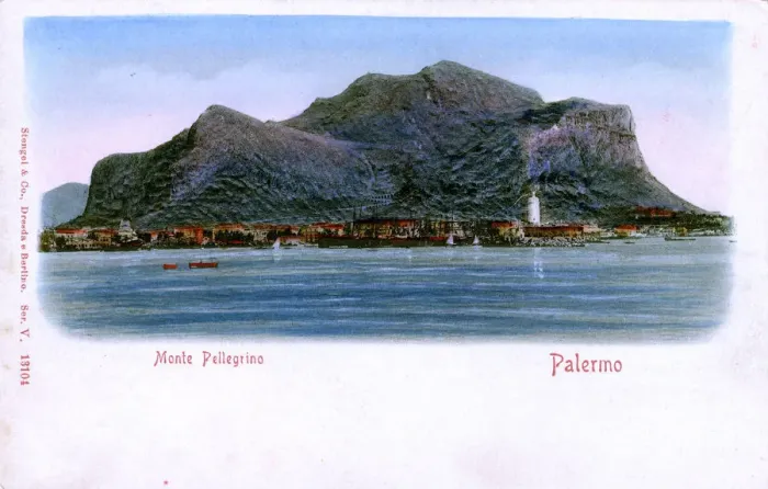 Framed Print : Palermo, Sicily, Italy - Monte Pellegrino Framed Print : Palermo, Sicily, Italy - Monte Pellegrino