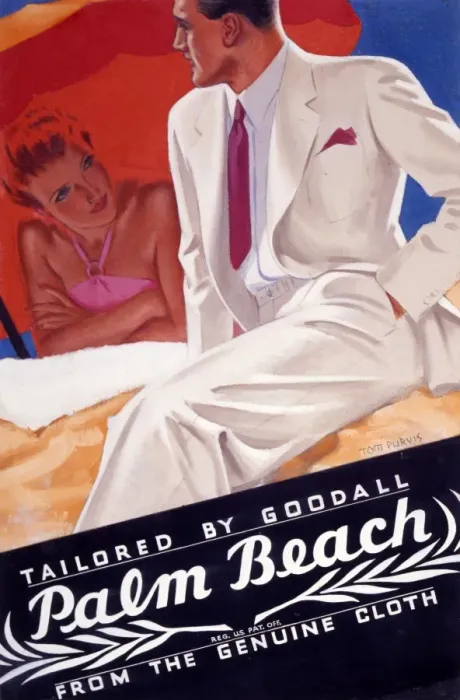 Framed Print : Palm Beach Tailoring - Poster Framed Print : Palm Beach Tailoring - Poster