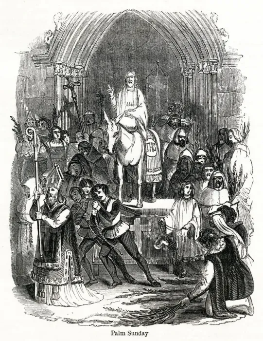 Framed Print : Palm Sunday Framed Print : Palm Sunday