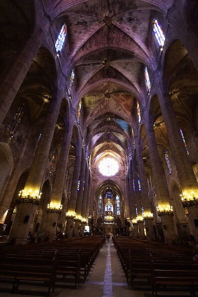 Palma, Mallorca, Spain - Interior - Cathedral Sa Seu