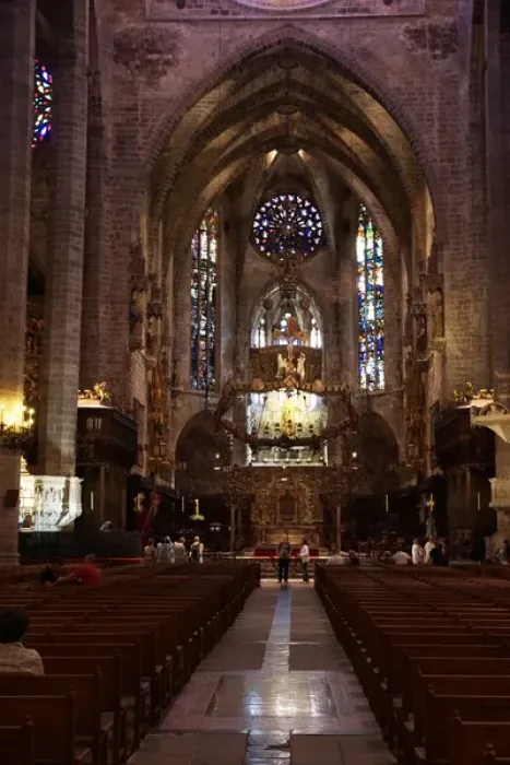 Framed Print : Palma, Mallorca, Spain - Interior - Cathedral Sa Seu Framed Print : Palma, Mallorca, Spain - Interior - Cathedral Sa Seu