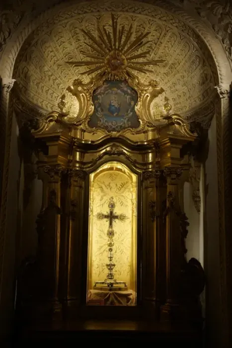 Framed Print : Palma, Mallorca, Spain - True Cross - Baroque Capital Hall Framed Print : Palma, Mallorca, Spain - True Cross - Baroque Capital Hall