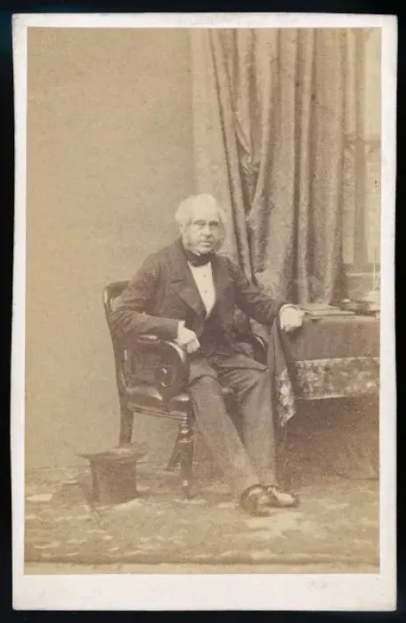 Framed Print : Palmerston / Silvy Cdv Framed Print : Palmerston / Silvy Cdv