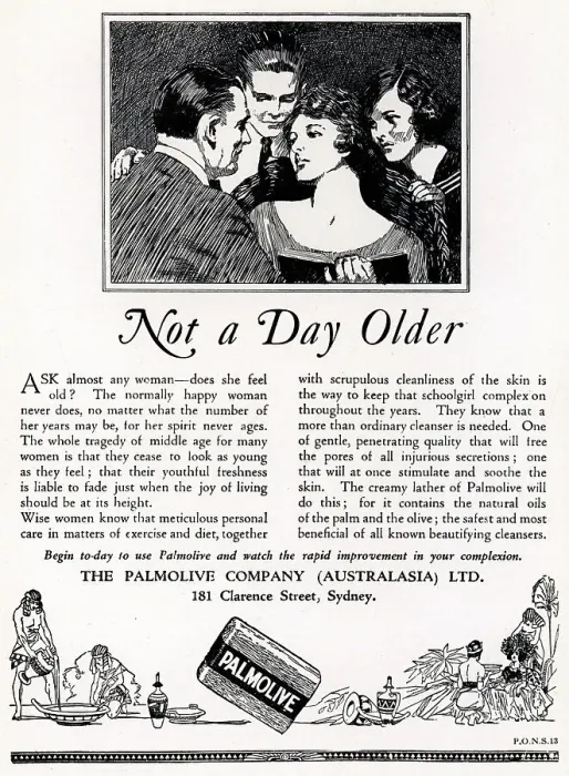 Framed Print : The Palmolive Company Advertisement
