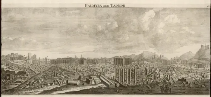 Framed Print : Palmyra Ruins Framed Print : Palmyra Ruins