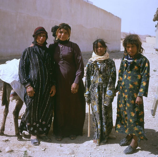 Palmyra, Syria - A Group of Bedouin Women