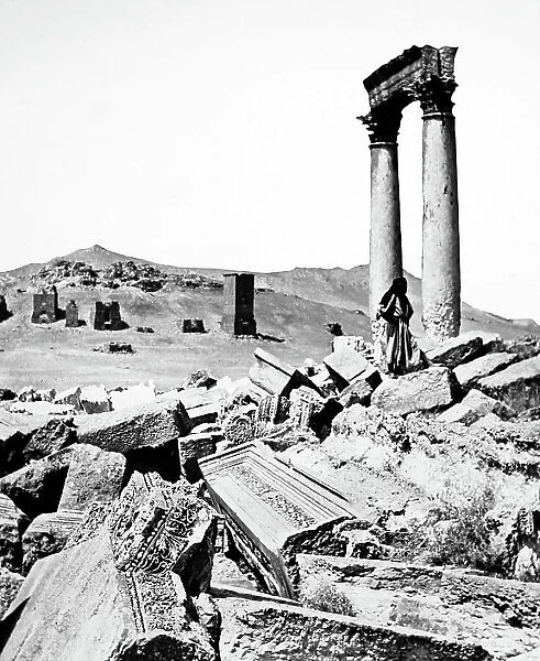 Palmyra Temple site, Syria, Victorian period