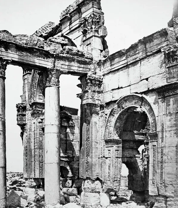 Framed Print : Palmyra Temple site, Syria, Victorian period
