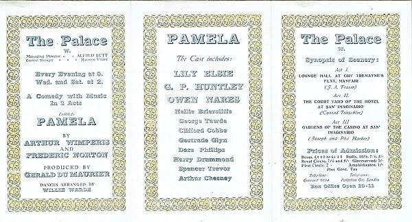 Pamela by Arthur Wimperis and Frederick Norton