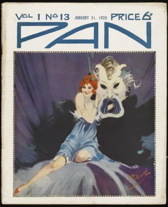 Framed Print : Pan Cover 1920 Framed Print : Pan Cover 1920