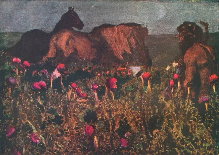 Framed Print : Pan And The Horses Framed Print : Pan And The Horses