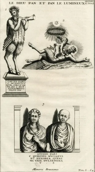 Framed Print : PAN / ROMAN ANTIQUITIES Framed Print : PAN / ROMAN ANTIQUITIES