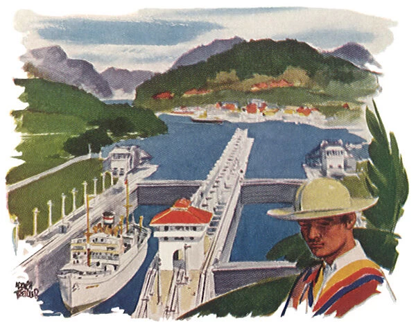 Panama Canal Date: 1941