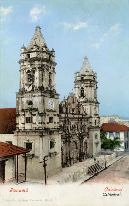 Framed Print : Panama Cathedral Framed Print : Panama Cathedral