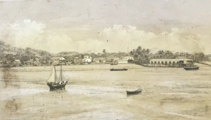 Framed Print : Panama City / End 19C Framed Print : Panama City / End 19C