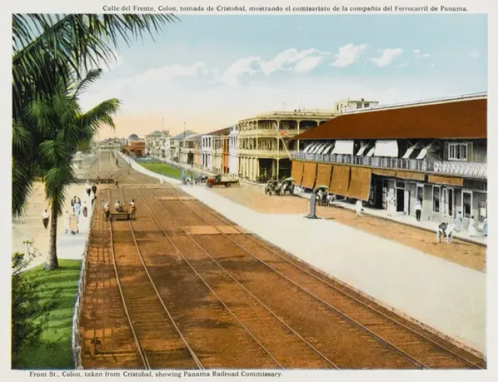 Framed Print : Panama / Colon C1915 Framed Print : Panama / Colon C1915