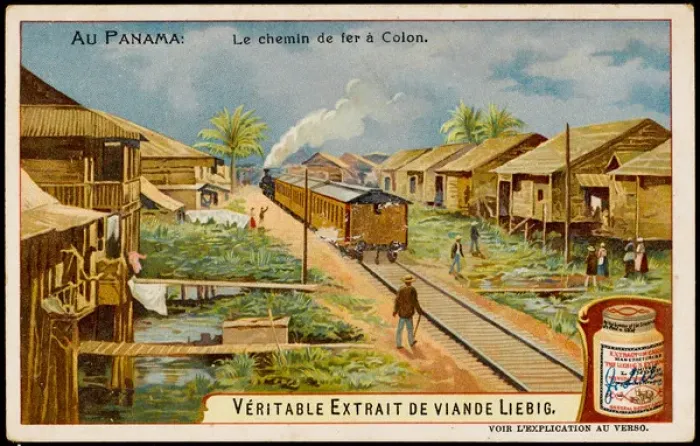 Framed Print : Panama - Colon Railway Framed Print : Panama - Colon Railway
