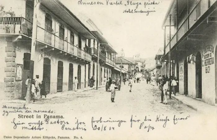 Framed Print : Panama - Street Scene - Playa prieta Framed Print : Panama - Street Scene - Playa prieta