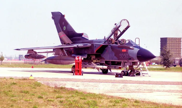 Framed Print : Panavia Tornado ECR MM7034 - 50-50 Framed Print : Panavia Tornado ECR MM7034 - 50-50