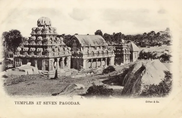 Framed Print : Pancha Rathas at Mahabalipuram, Southern India Framed Print : Pancha Rathas at Mahabalipuram, Southern India