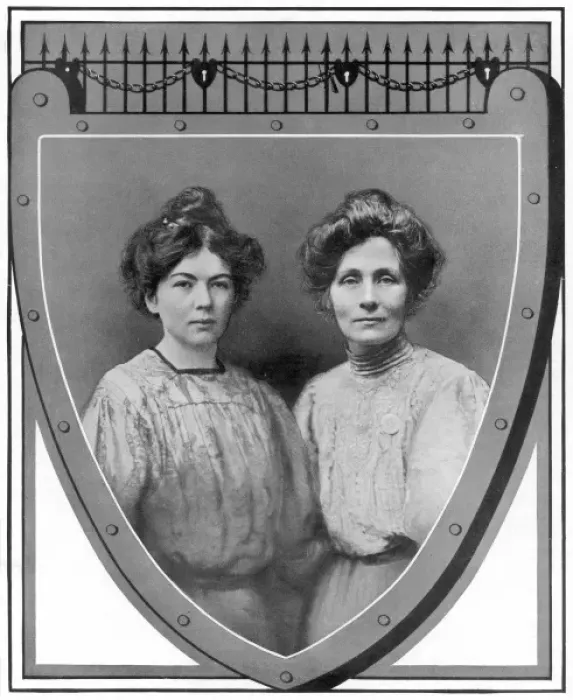 Framed Print : The Pankhursts Framed Print : The Pankhursts