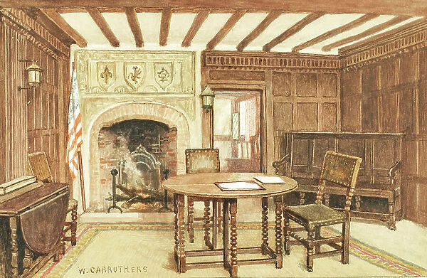 Pannelled Room, Harvard House, Stratford-upon-Avon