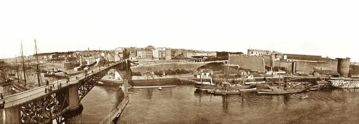 Framed Print : Panorama of Brest Victorian period Framed Print : Panorama of Brest Victorian period