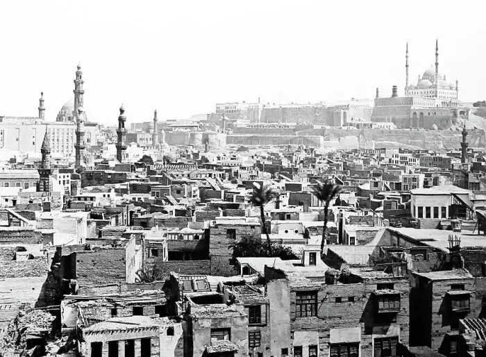 Framed Print : Panorama of Cairo, Egypt, Victorian period Framed Print : Panorama of Cairo, Egypt, Victorian period