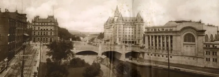 Framed Print : Panorama with Chateau Laurier, Ottawa, Ontario, Canada Framed Print : Panorama with Chateau Laurier, Ottawa, Ontario, Canada