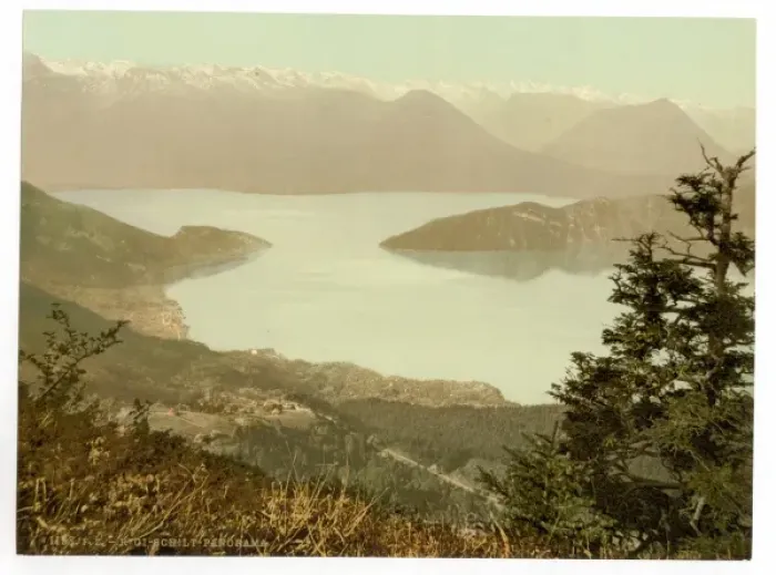 Framed Print : Panorama of Rigi Schilt and the Lake of Four Cantons, Rigi Framed Print : Panorama of Rigi Schilt and the Lake of Four Cantons, Rigi