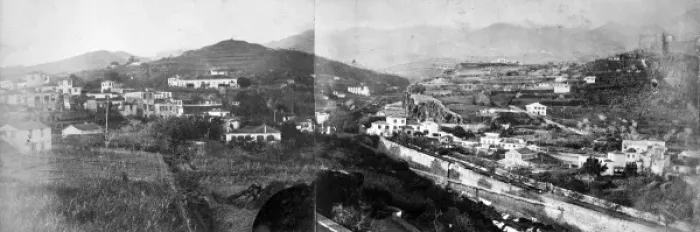 Framed Print : Panoramic: Landscape at Madeira Framed Print : Panoramic: Landscape at Madeira