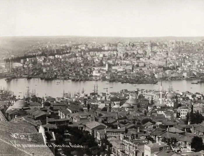 Framed Print : Panoramic rooftop view Constantinople, Istanbul, Turkey Framed Print : Panoramic rooftop view Constantinople, Istanbul, Turkey