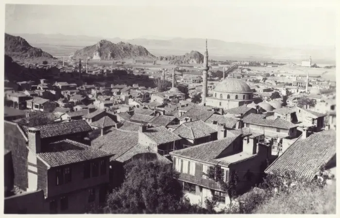 Framed Print : Panoramic view of Afyon, Turkey Framed Print : Panoramic view of Afyon, Turkey