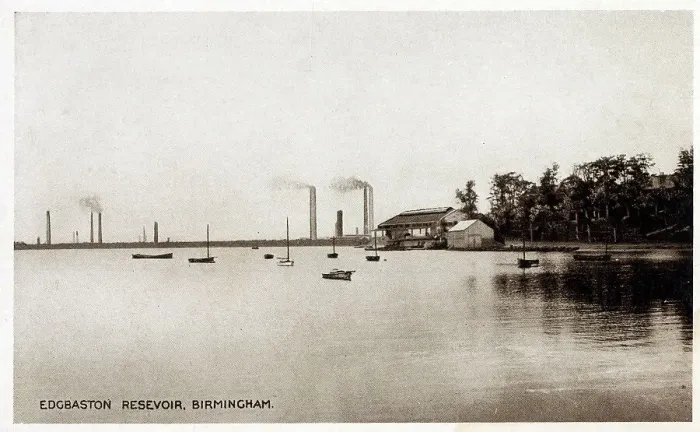 Framed Print : Panoramic view of Edgbaston Reservoir, Birmingham Framed Print : Panoramic view of Edgbaston Reservoir, Birmingham