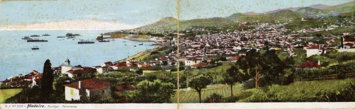 Framed Print : Panoramic view of Funchal, Madeira Framed Print : Panoramic view of Funchal, Madeira